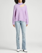 Rejina Pyo Womens Turtleneck Lilac