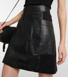See By Chloe - Leather miniskirt