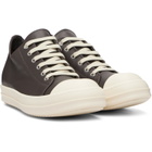Rick Owens Gray Tower Low Sneaks Sneakers