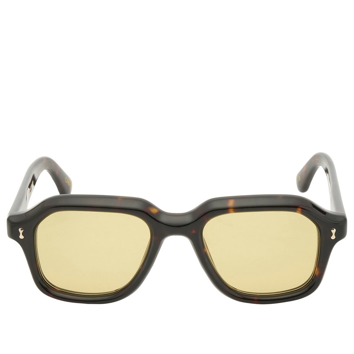 CHIMI Kai Sunglasses in Deep Tortoise/Sage Green 