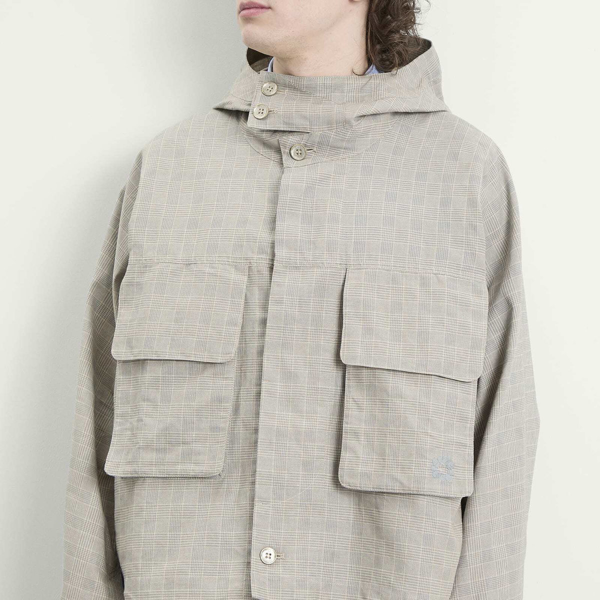 Gander Men's Peveril Jacket in Beige Check