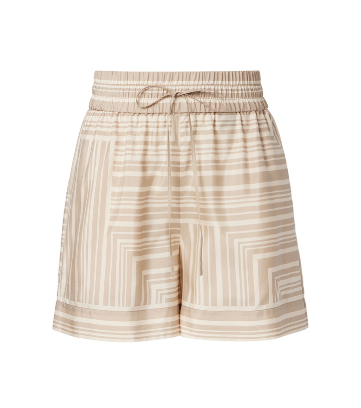 Photo: Joseph Laven checked silk shorts