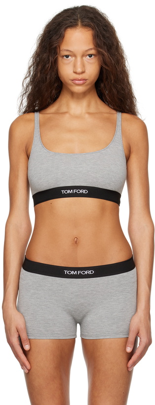 Photo: TOM FORD Gray Signature Bralette