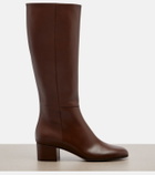 Gianvito Rossi Joelle leather knee-high boots