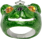 Collina Strada Green Princess Bear Ring