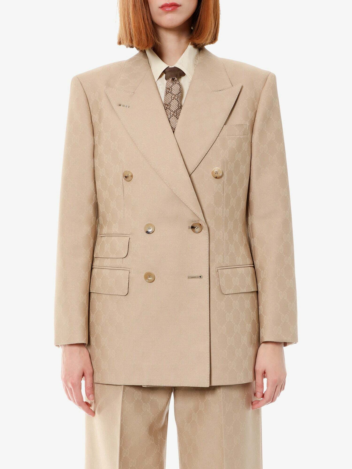 ジャケット GUCCI Women Jackets 833578 BEIGE 06cb9a37-f6e0-4679-964d-