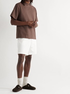 Auralee - Cotton-Jersey T-Shirt - Brown