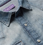 Ralph Lauren Purple Label - Denim Western Shirt - Blue