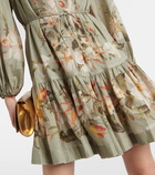 Zimmermann Lexi floral cotton minidress