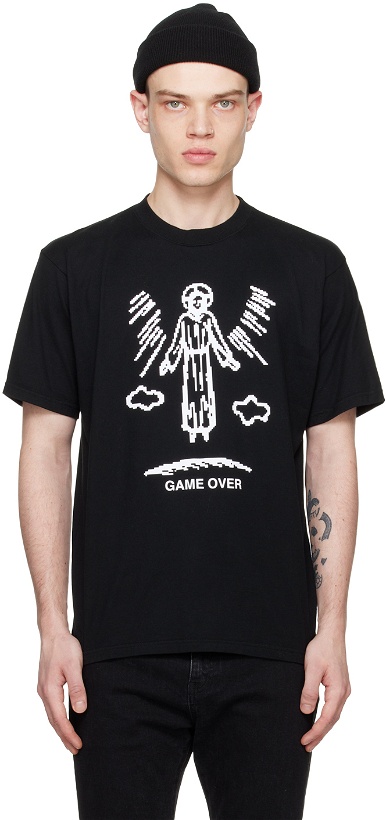 Photo: UNDERCOVER Black 'Game Over' T-Shirt