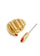 Anissa Kermiche French For Goodnight 18kt Gold-plated Single Earring - One Size