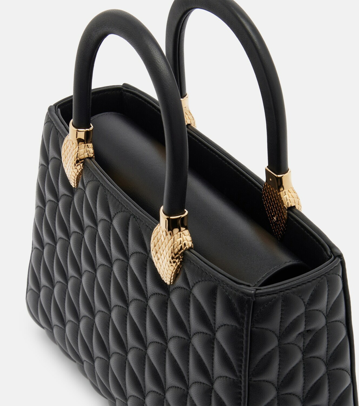 Bvlgari Serpentine Day Duo Medium leather top-handle bag