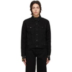 MCQ Black Denim Classic Jacket