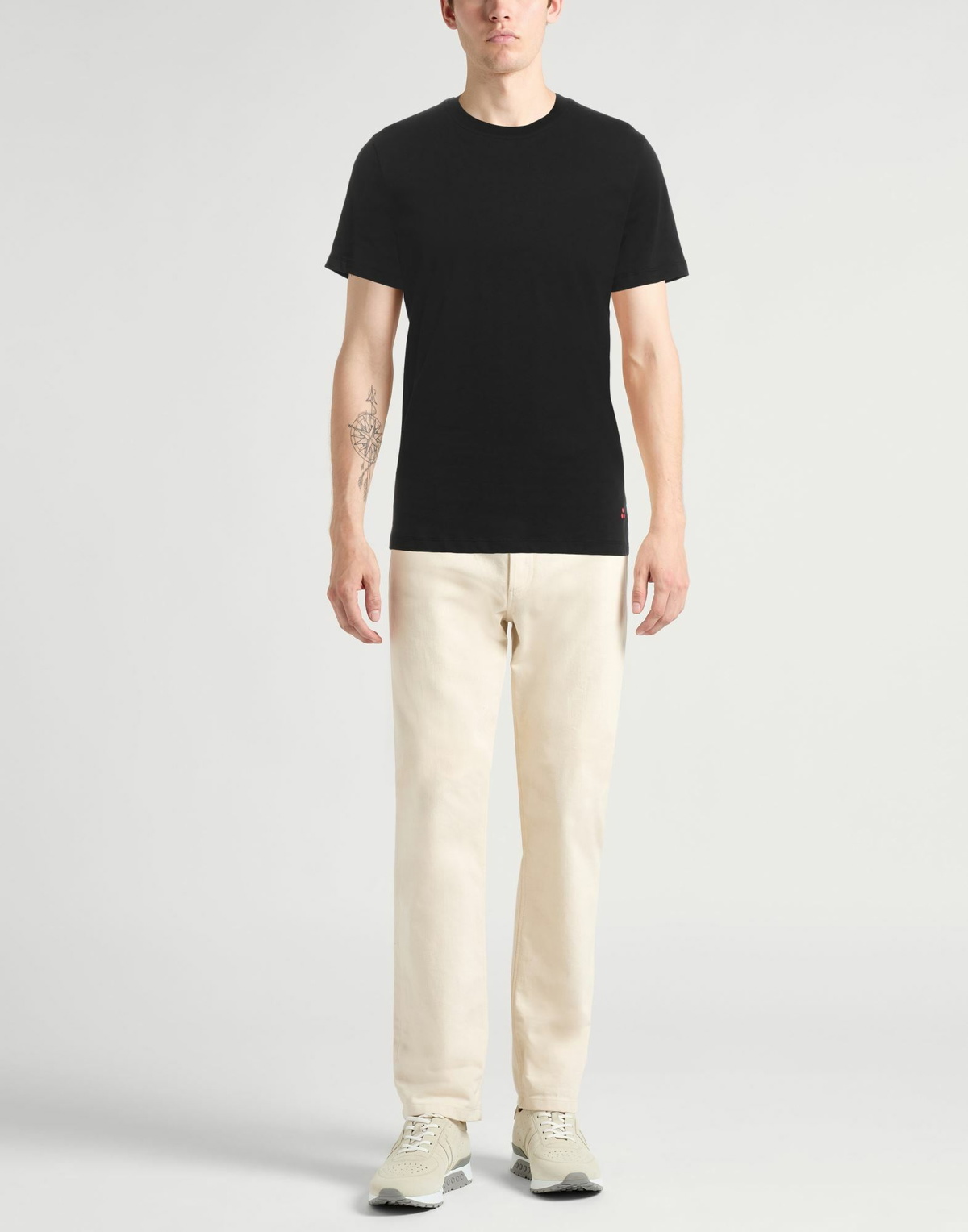 Peuterey Mens T-shirt in Black