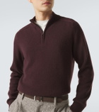 Agnona Cashmere half-zip sweater