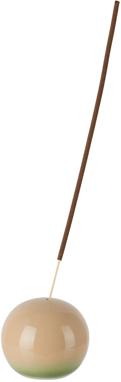 Marloe Marloe Beige Canyon Grounded Incense Holder