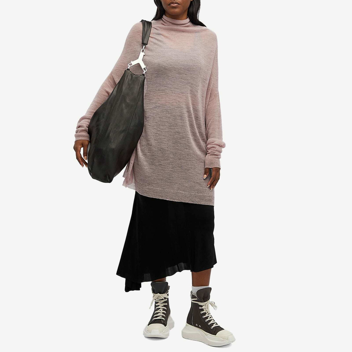 Rick Owens Women's Cerberus Leather Bag in Black Rick Owens Rick Owens Women's Cerberus Leather Bag in Black Rick Owens