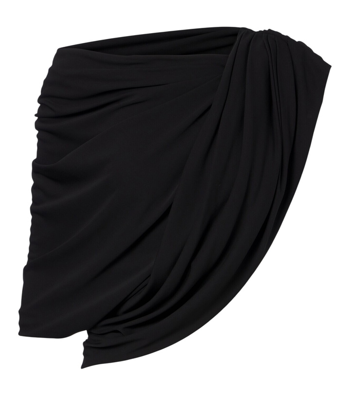 Photo: Balenciaga Draped one-shoulder jersey top