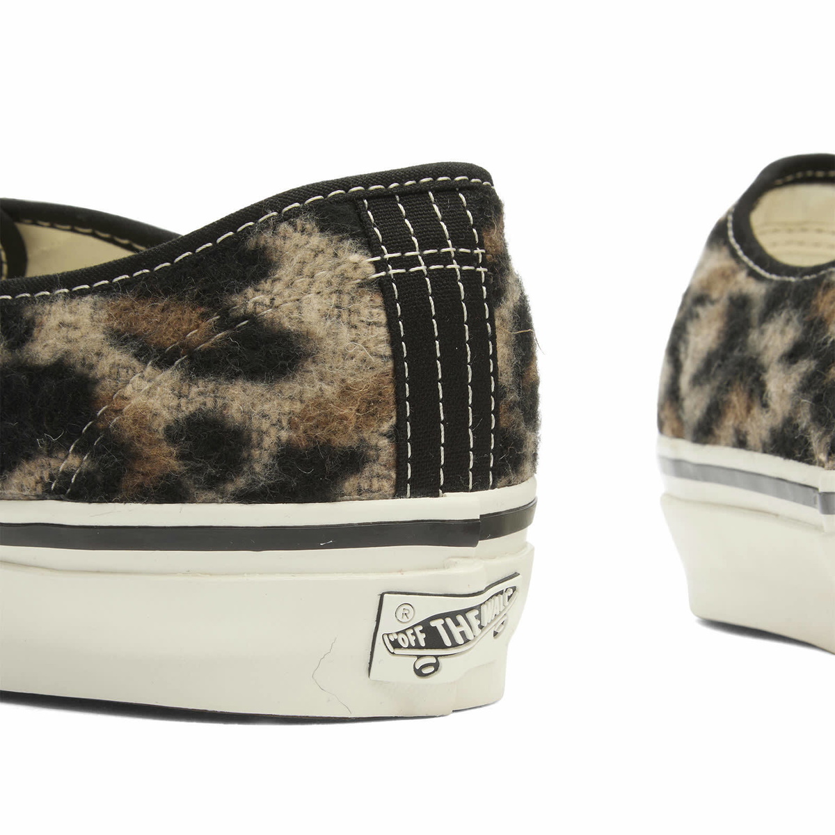 Vans LX Authentic 44 Sneaker in Leopard Black/Brown