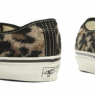 Vans LX Authentic 44 Sneaker in Leopard Black/Brown