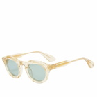 Lunetterie Générale Hello Romeo Sunglasses in Vintage Crystal/Gold 