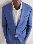 Zegna - Oasi Linen Suit Jacket - Blue