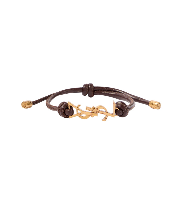 Photo: Saint Laurent Cassandre leather bracelet