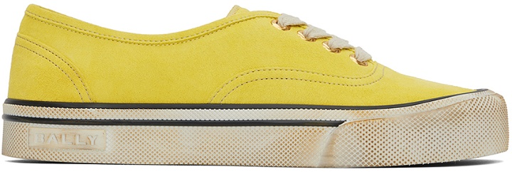 Photo: Bally Yellow Lyder Sneakers