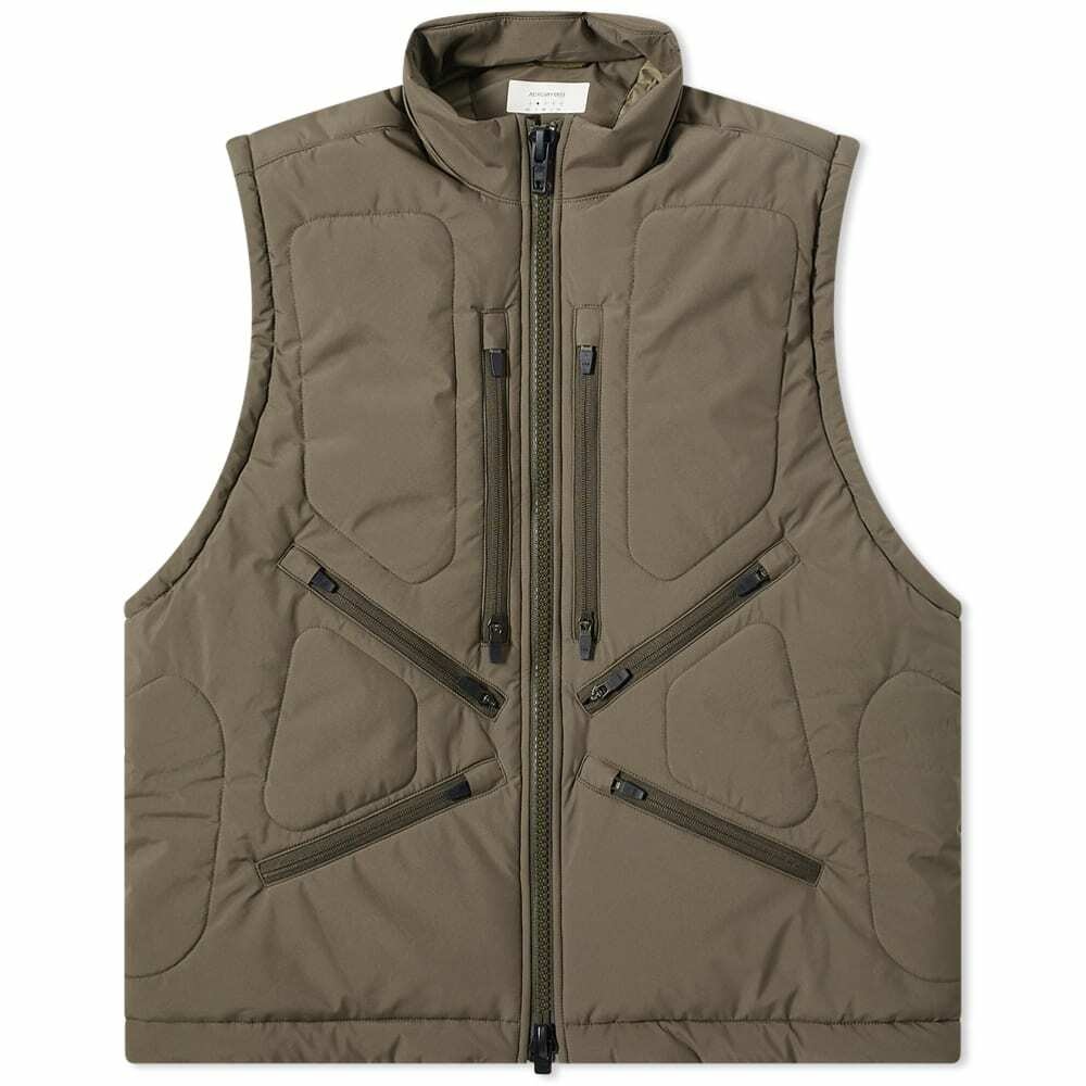 Photo: Acronym Men's Windstopper® PrimaLoft® Modular Liner Vest in Raf Green
