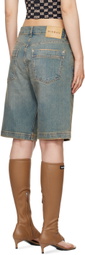 MISBHV Bue Sunset Baggy Denim Shorts