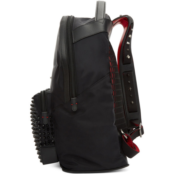 Christian Louboutin Cabado Leather Backpack in Black for Men