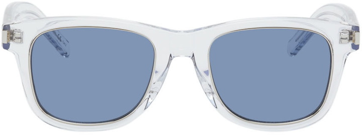 Photo: Saint Laurent Transparent SL 51 Rim Sunglasses