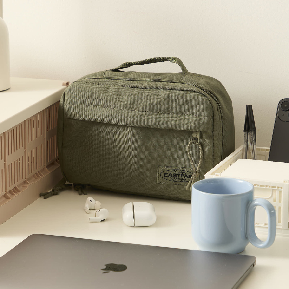 Eastpak Road Kit in Monotone Khaki 