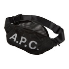 A.P.C. Black Rebound Hip Pack