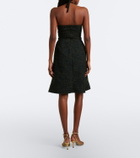 Shushu/Tong Embellished tweed minidress