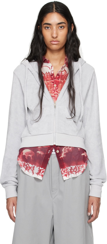 Photo: ABRA Gray Mini Hoodie