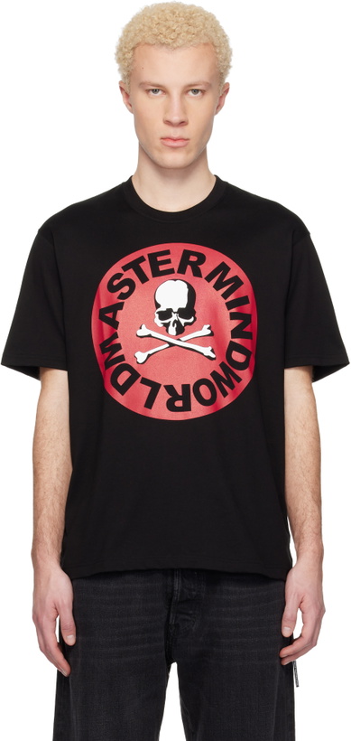 Photo: MASTERMIND WORLD Black MW Circle SS T-shirt