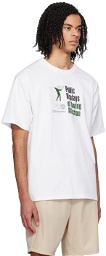 Manors Golf White 'Public Displays Of Swing Affection' T-Shirt