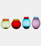 Polspotten Bloated Caps And Jars set of 4 containers