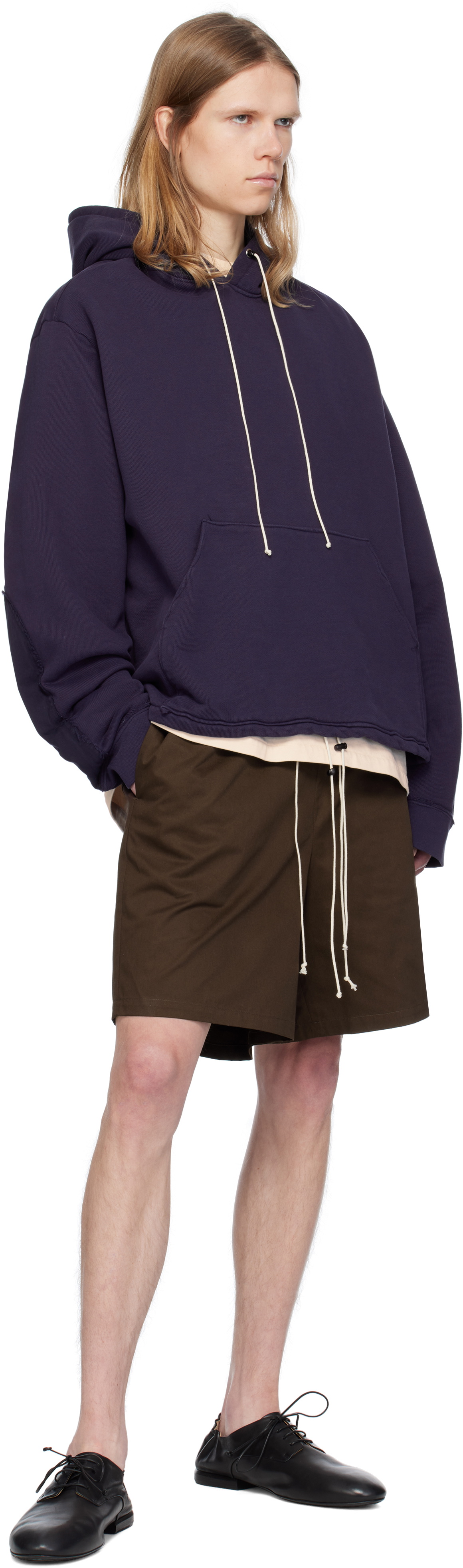 Camiel Fortgens Navy Pullup Hoodie