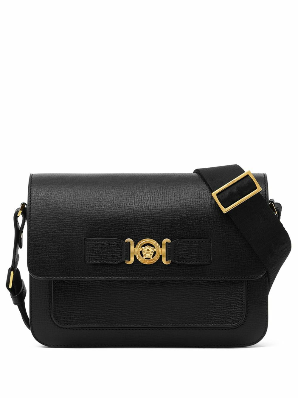 VIP価格.VERSACE BAROQUE MESSENGER BAG 関税送料込 Versace Cargo Messenger Bag | Black | FARFETCH