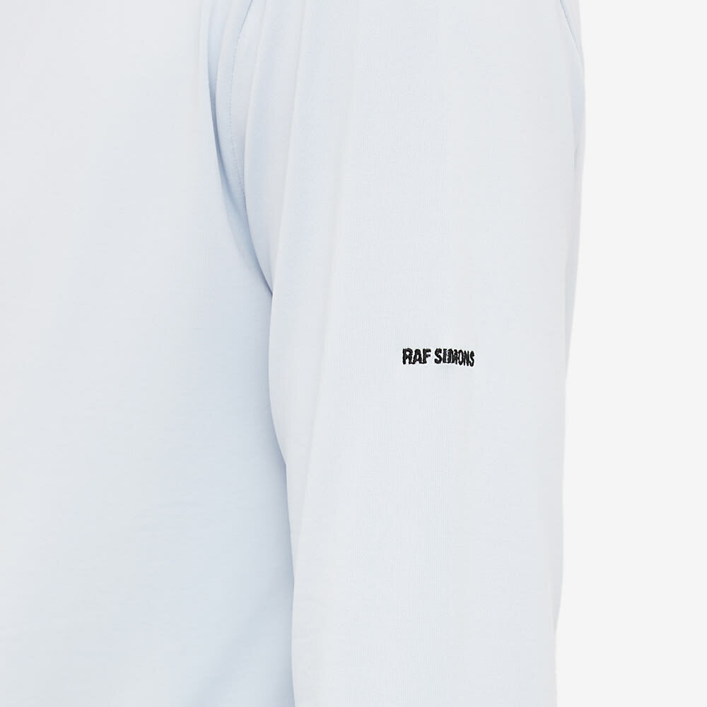 Fred Perry x Raf Simons Roll Neck Top in Cloud Blue Fred
