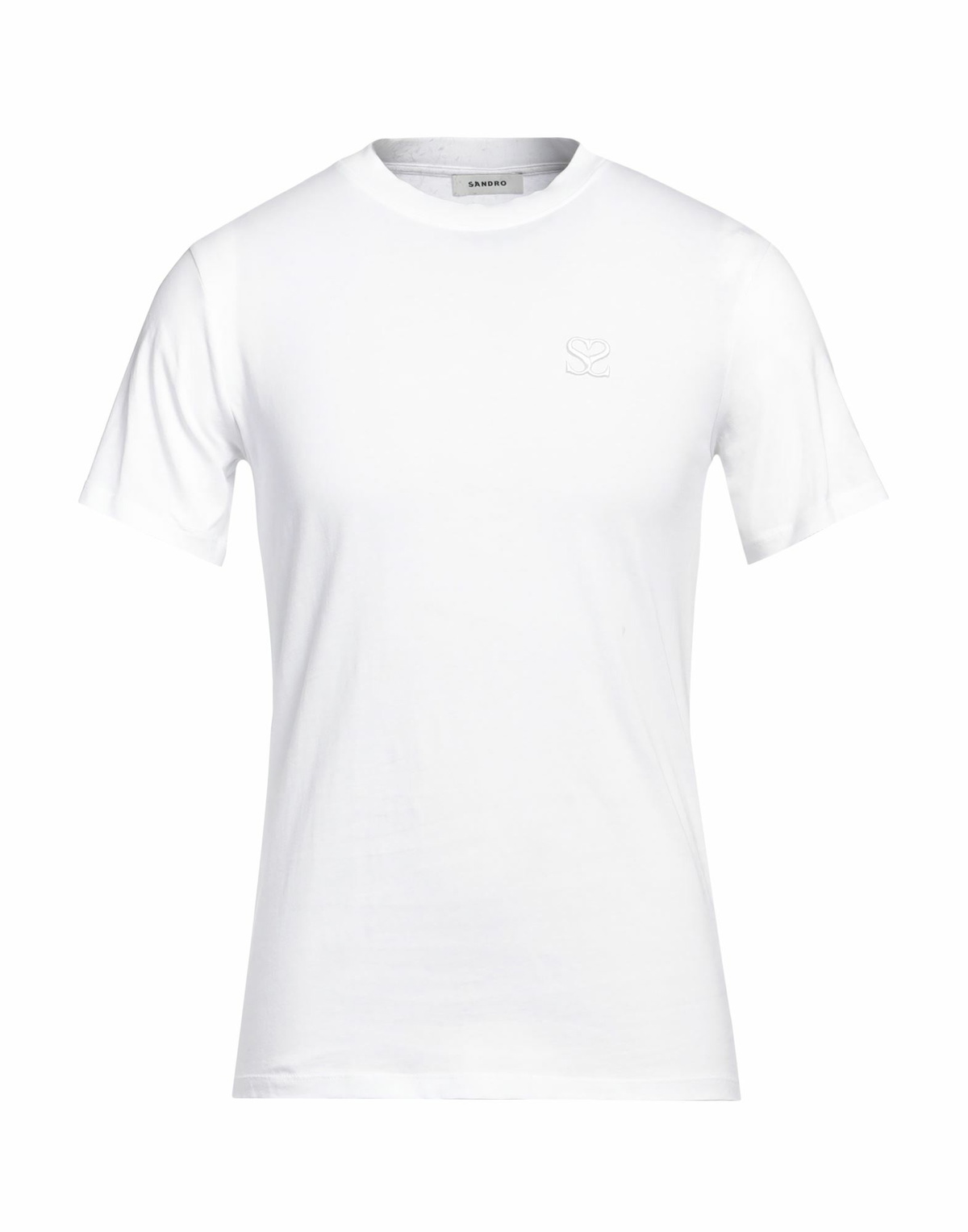 Sandro Mens T-shirt in White