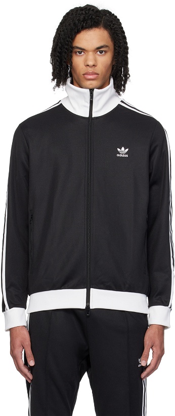 Photo: adidas Originals Black & White Beckenbauer Track Jacket