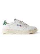 Autry - Medalist Two-Tone Leather Sneakers - White