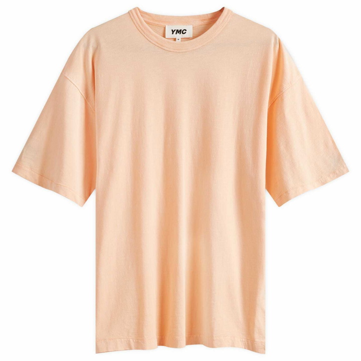 Photo: YMC Men's Triple T-Shirt in Pink