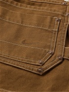 Nike - Life Cotton-Canvas Overalls - Brown