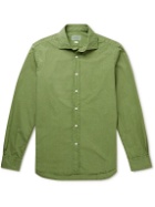 MAN 1924 - Cotton-Poplin Shirt - Green