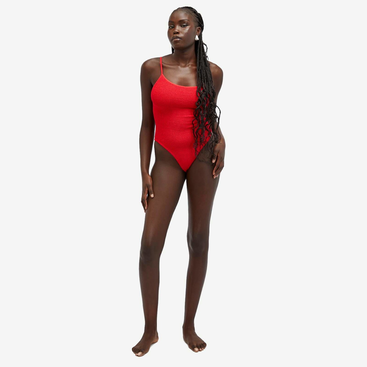 Hunza G Women's Petra Swimsuit in Red 