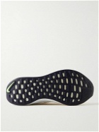 Nike Running - React Infinity Run 4 Rubber-Trimmed Flyknit Sneakers - Neutrals